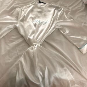 Bride robe - worn once for photos.